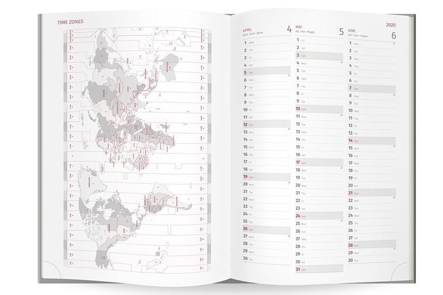 Papieren Agenda Kalender nog populair